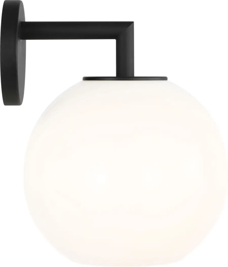Toca Medium Outdoor Wall Lantern in Textured Black - Image 7