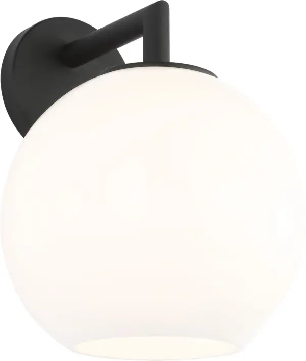 Toca Medium Outdoor Wall Lantern in Textured Black - Image 9