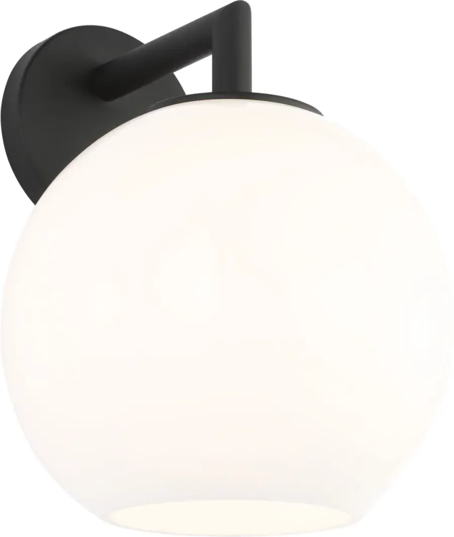 Toca Medium Outdoor Wall Lantern in Textured Black - Image 9