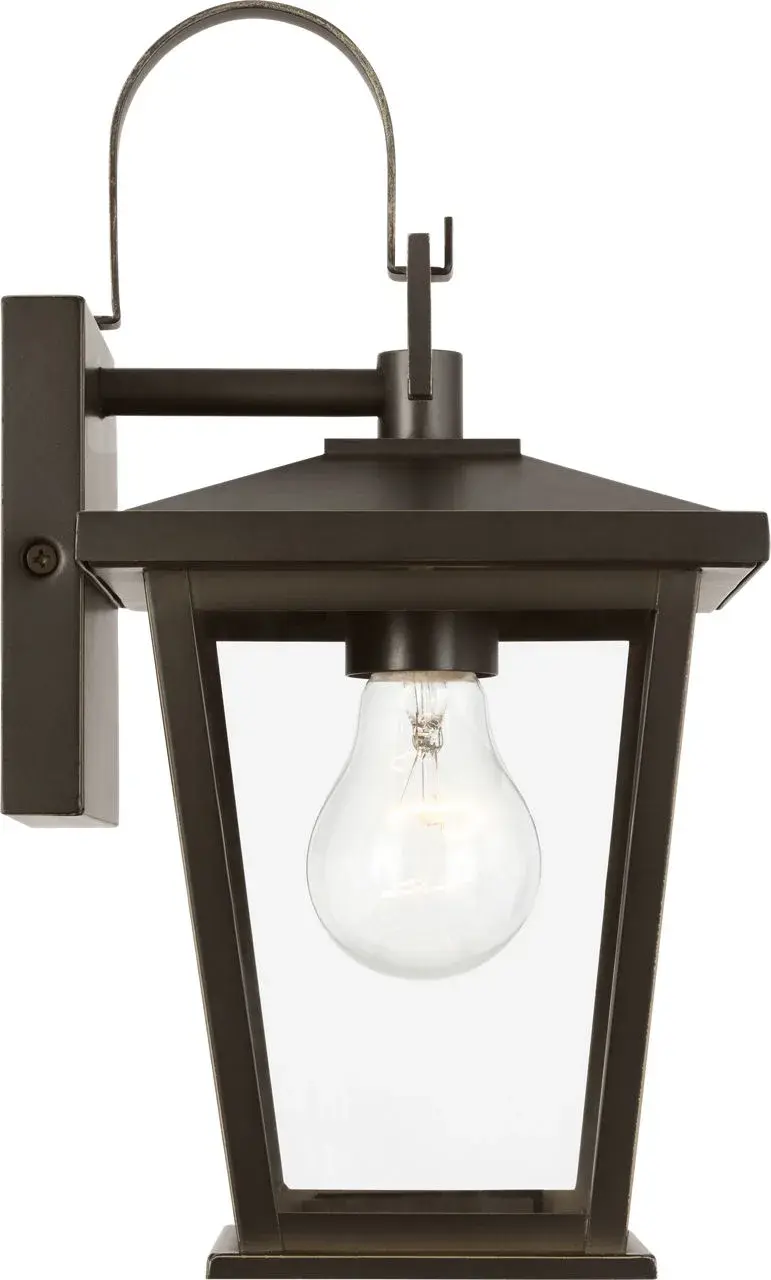 Linton Small Outdoor Lantern in Antique Bronze - Image 1