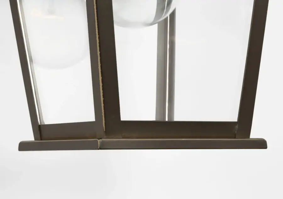 Linton Small Outdoor Lantern in Antique Bronze - Image 5