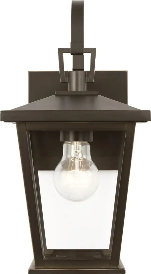 Linton Small Outdoor Lantern in Antique Bronze - Image 6