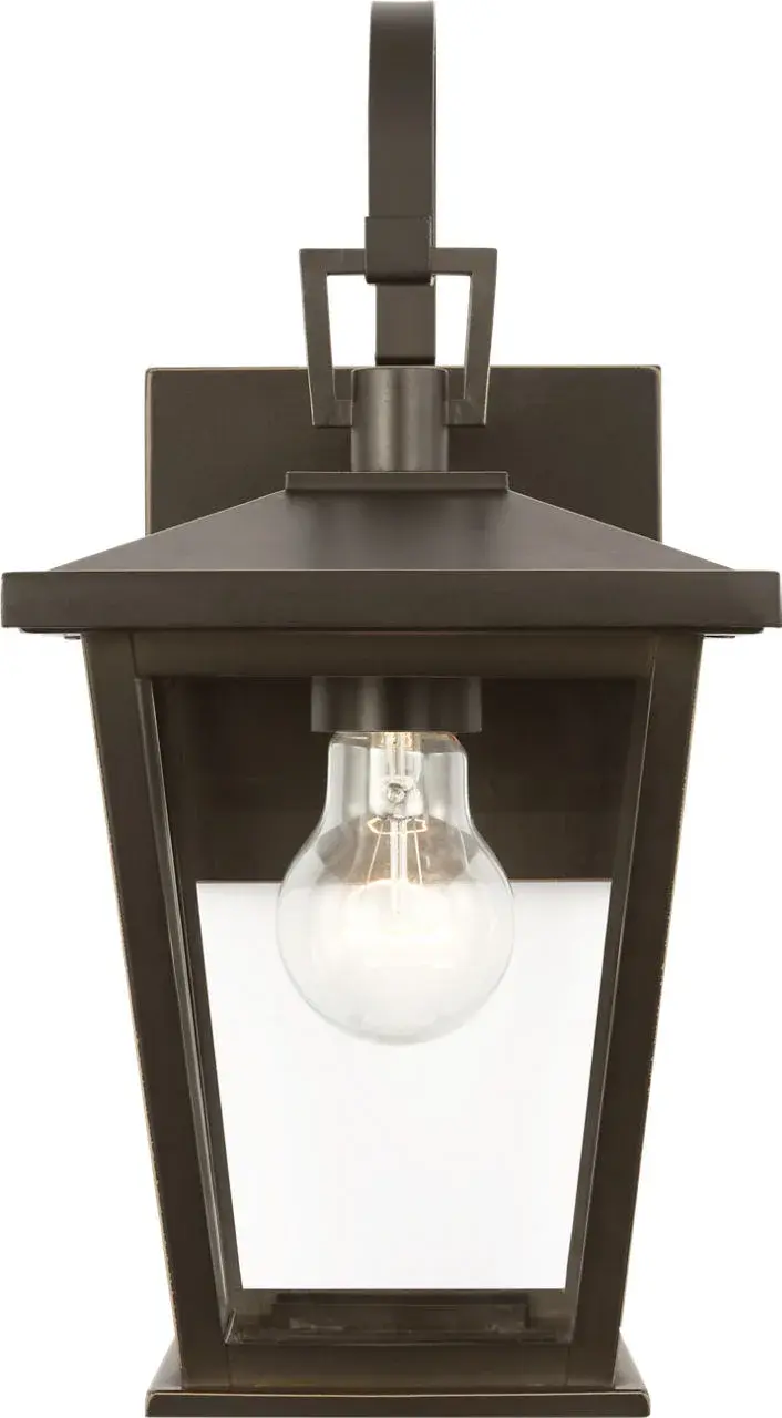 Linton Small Outdoor Lantern in Antique Bronze - Image 6