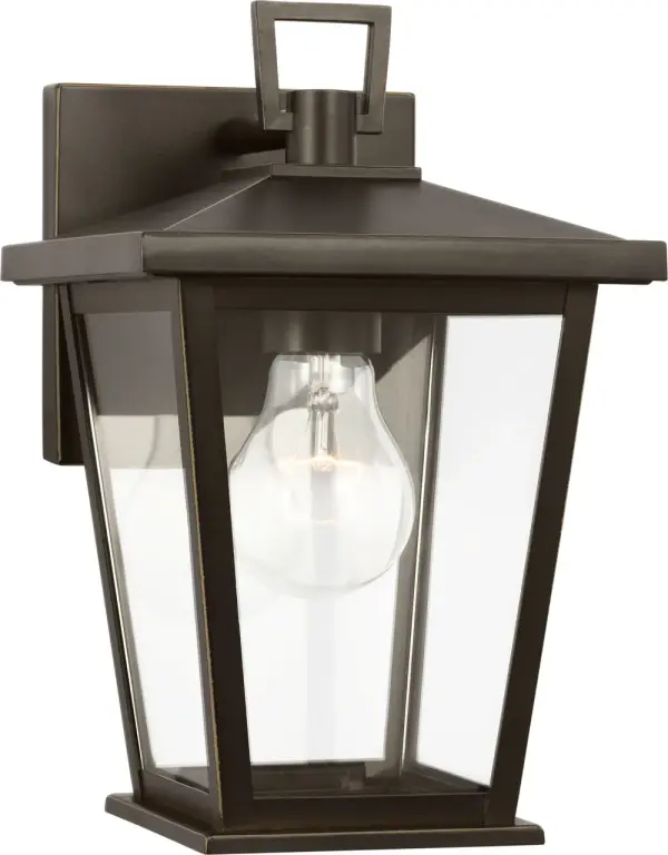 Linton Small Outdoor Lantern in Antique Bronze - Image 8