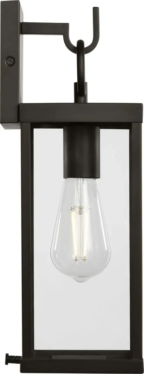 Rox Small Outdoor Lantern in Antique Bronze - Image 2