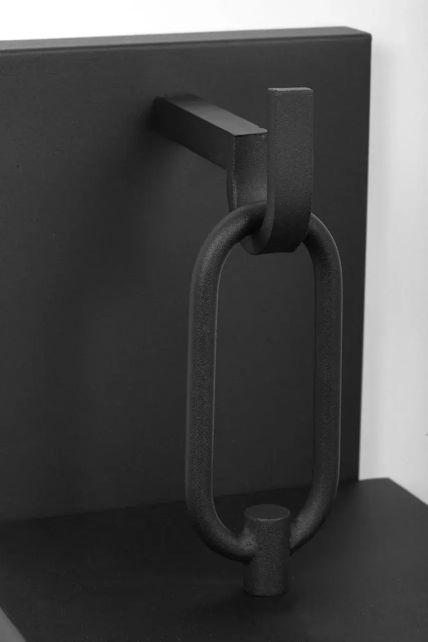 Rox Medium Outdoor Lantern in Textured Black - Image 5