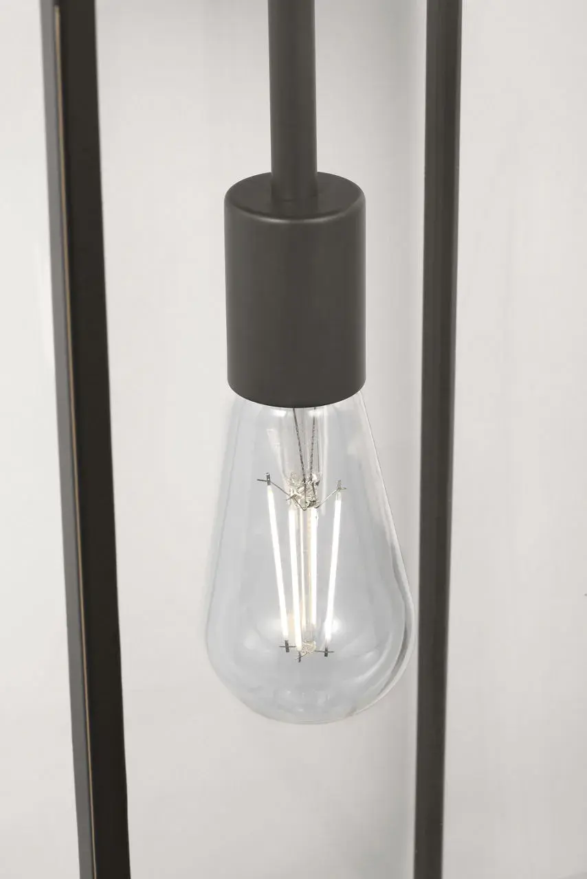 Rox Large One Light Outdoor Lantern in Antique Bronze - Image 5