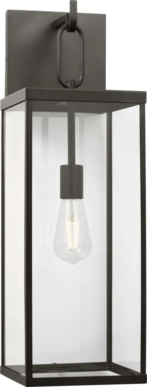 Rox Large One Light Outdoor Lantern in Antique Bronze - Image 2