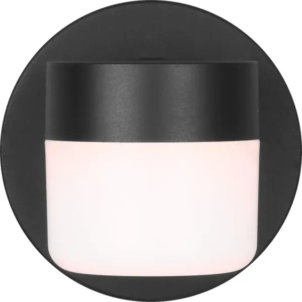 Kinwood LED Outdoor Wall Sconce in Textured Black - Image 5