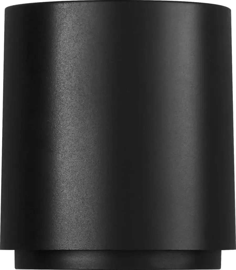 Huntwick Round Outdoor Wall Light in Textured Black - Image 6