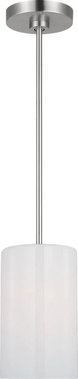 Rhett Mini Pendant in Brushed Steel - Image 1