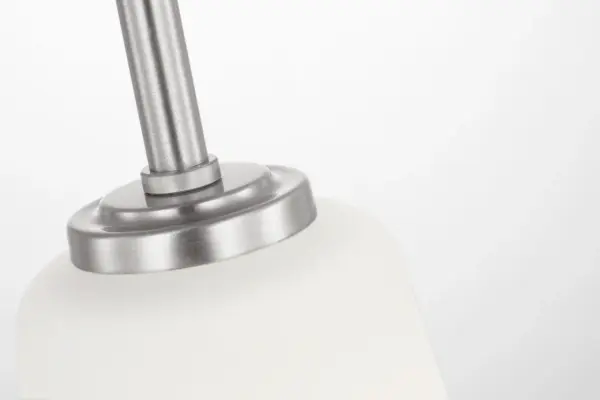 Miles One Light Mini-Pendant in Brushed Nickel - Image 3