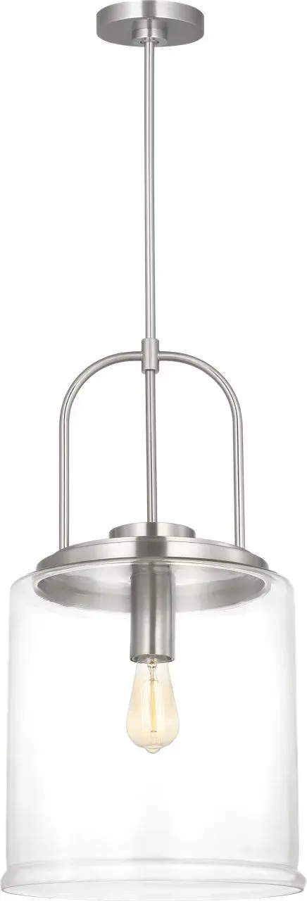 Anders Large Pendant in Brushed Nickel - Image 2