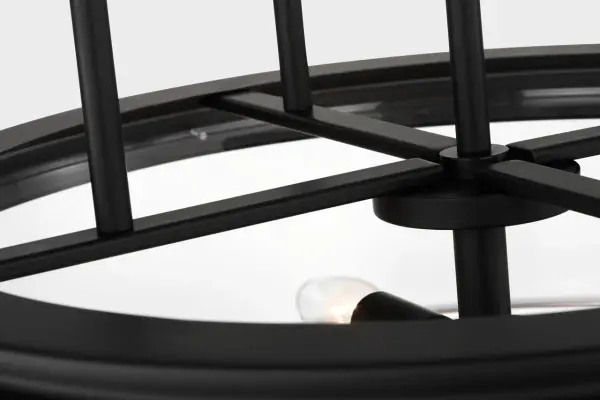 Anders Extra Large Pendant in Midnight Black - Image 4