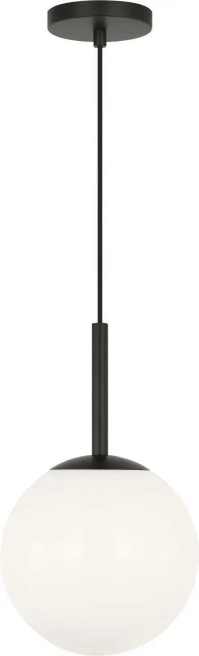 Nube One Light Pendant in Midnight Black - Image 1