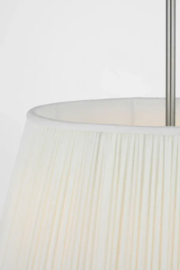 Soft, Sophisticated Lighting with Textural Fabric Shade - Image 2