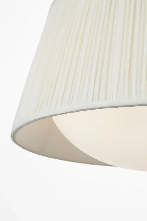 Soft, Sophisticated Lighting with Textural Fabric Shade - Image 3
