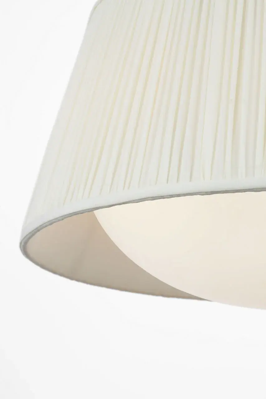 Soft, Sophisticated Lighting with Textural Fabric Shade - Image 3
