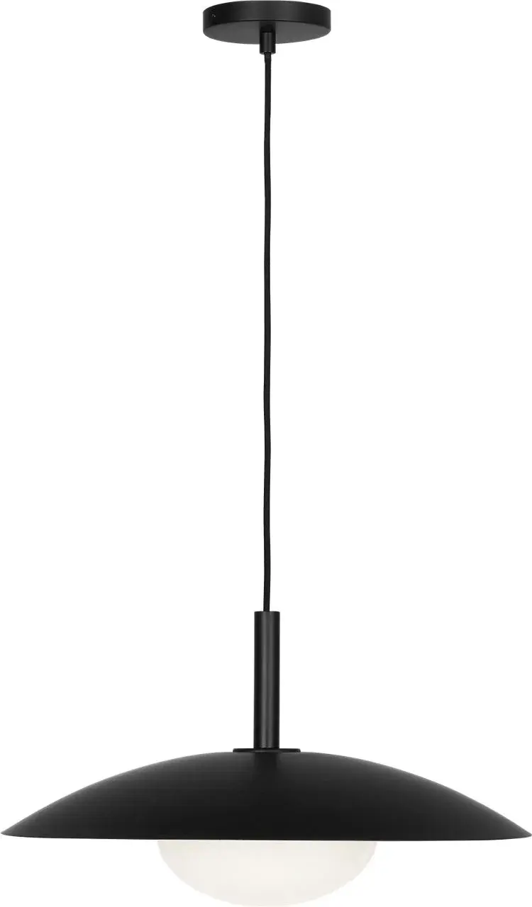 Mont One Light Pendant in Midnight Black - Image 1