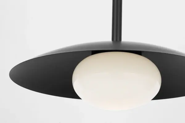 Mont One Light Pendant in Midnight Black - Image 4