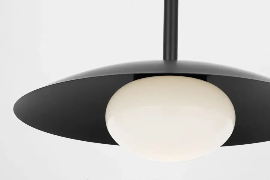 Mont One Light Pendant in Midnight Black - Image 4