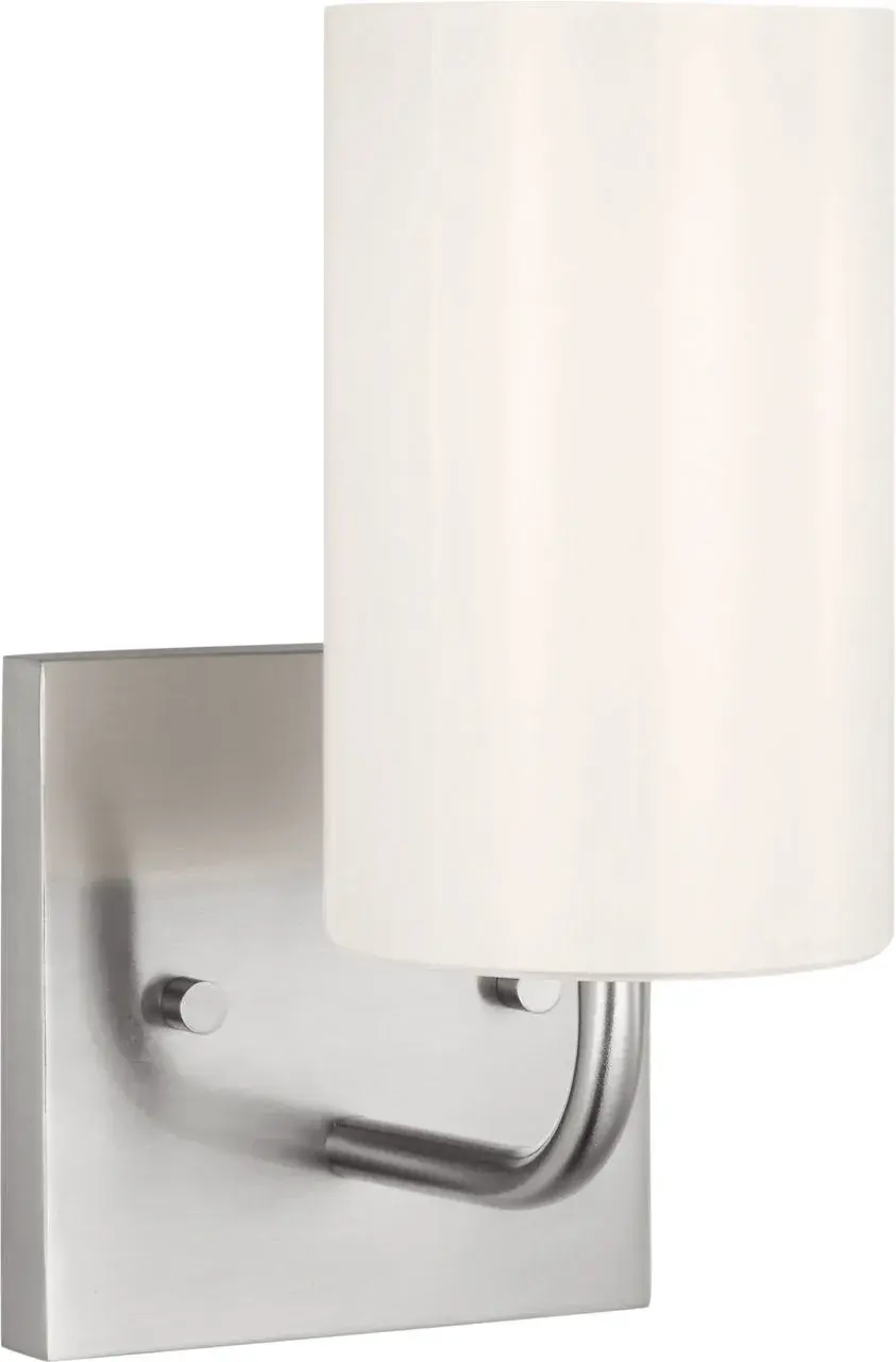 Rhett Small Vanity Light in Brushed Steel - Image 3