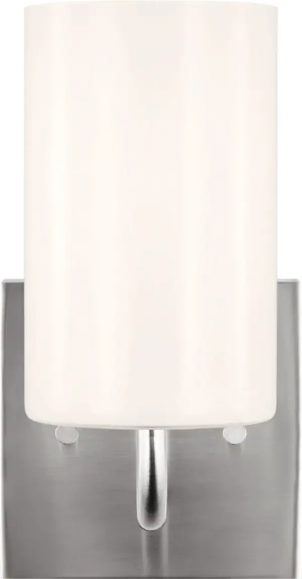 Rhett Small Vanity Light in Brushed Steel - Image 4