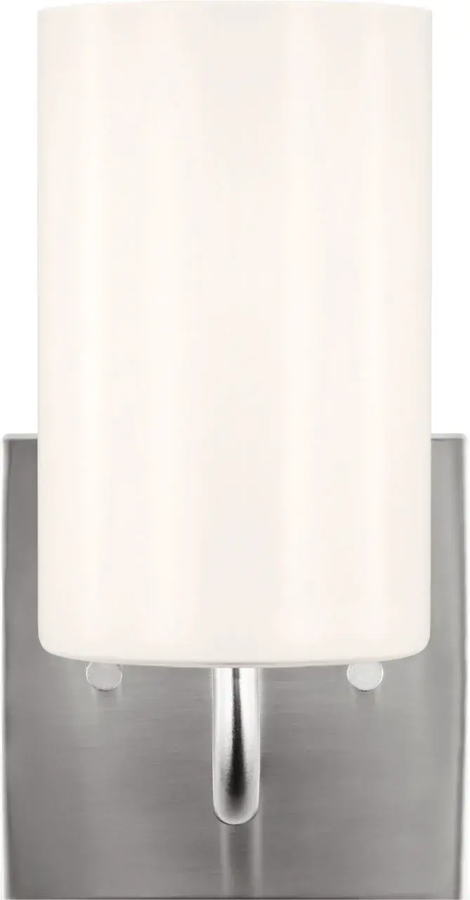 Rhett Small Vanity Light in Brushed Steel - Image 4