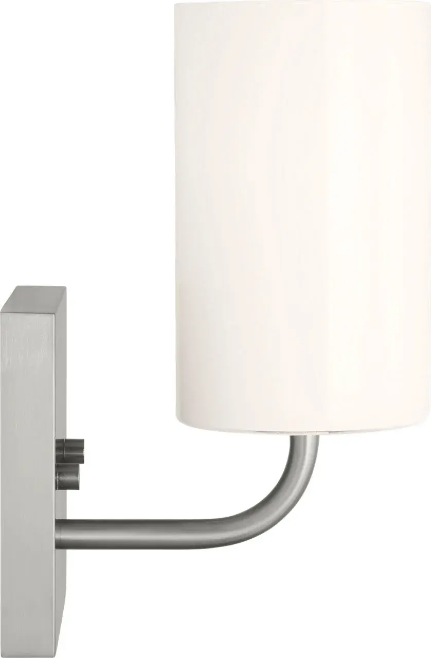 Rhett Small Vanity Light in Brushed Steel - Image 5