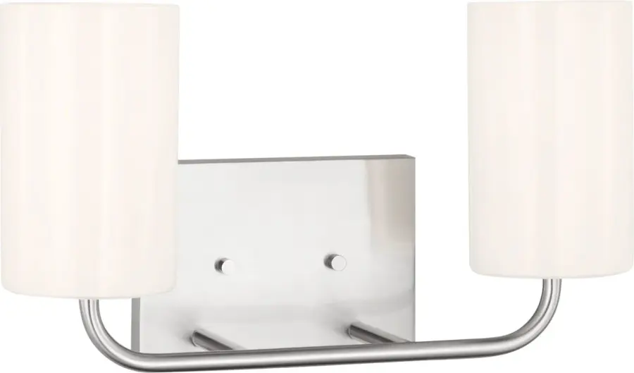 Rhett Medium Vanity Light in Brushed Steel - Image 3