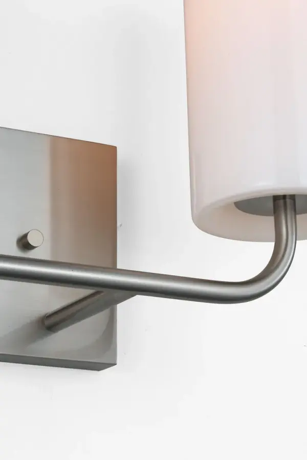 Rhett Medium Vanity Light in Brushed Steel - Image 6