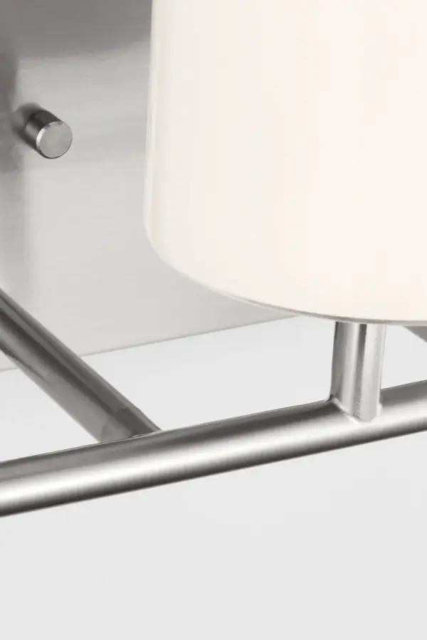 Rhett Large Vanity Sconce in Brushed Steel - Image 5