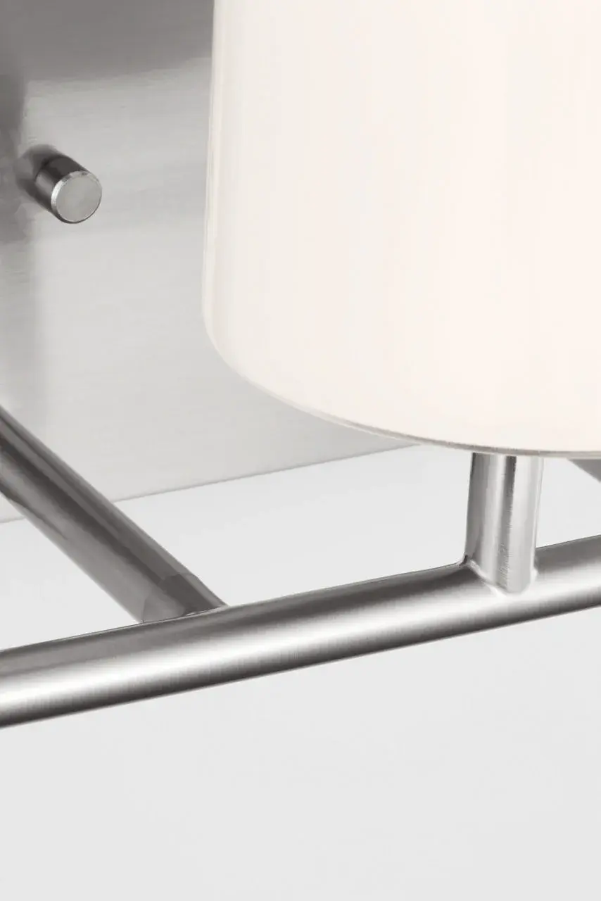Rhett Large Vanity Sconce in Brushed Steel - Image 5