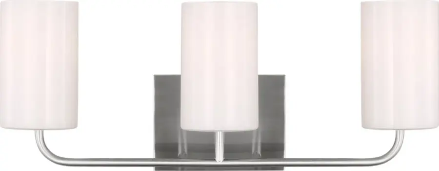 Rhett Large Vanity Sconce in Brushed Steel - Image 2