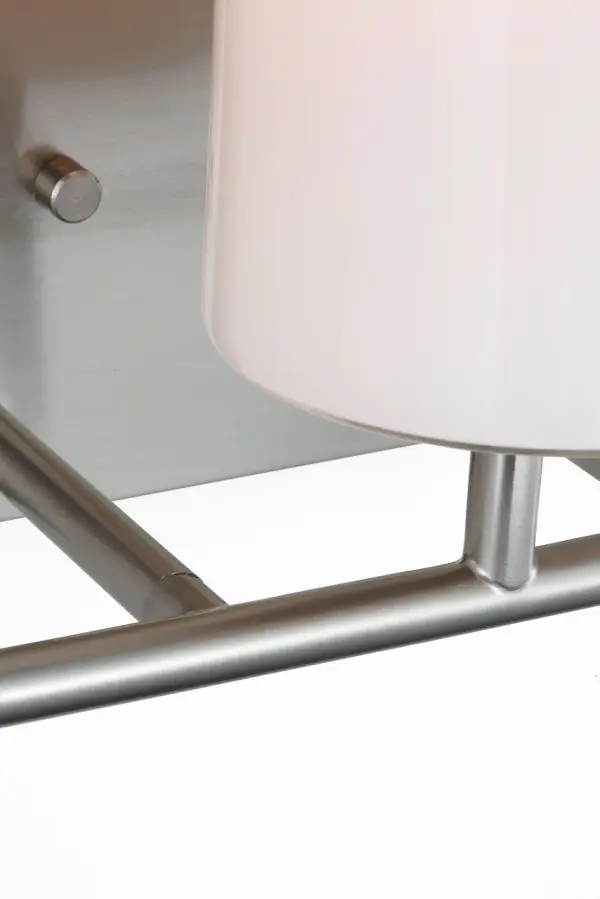 Rhett Large Vanity Sconce in Brushed Steel - Image 4