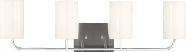Rhett Extra Large Vanity Light in Brushed Steel - Image 3