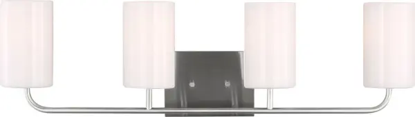 Rhett Extra Large Vanity Light in Brushed Steel - Image 2
