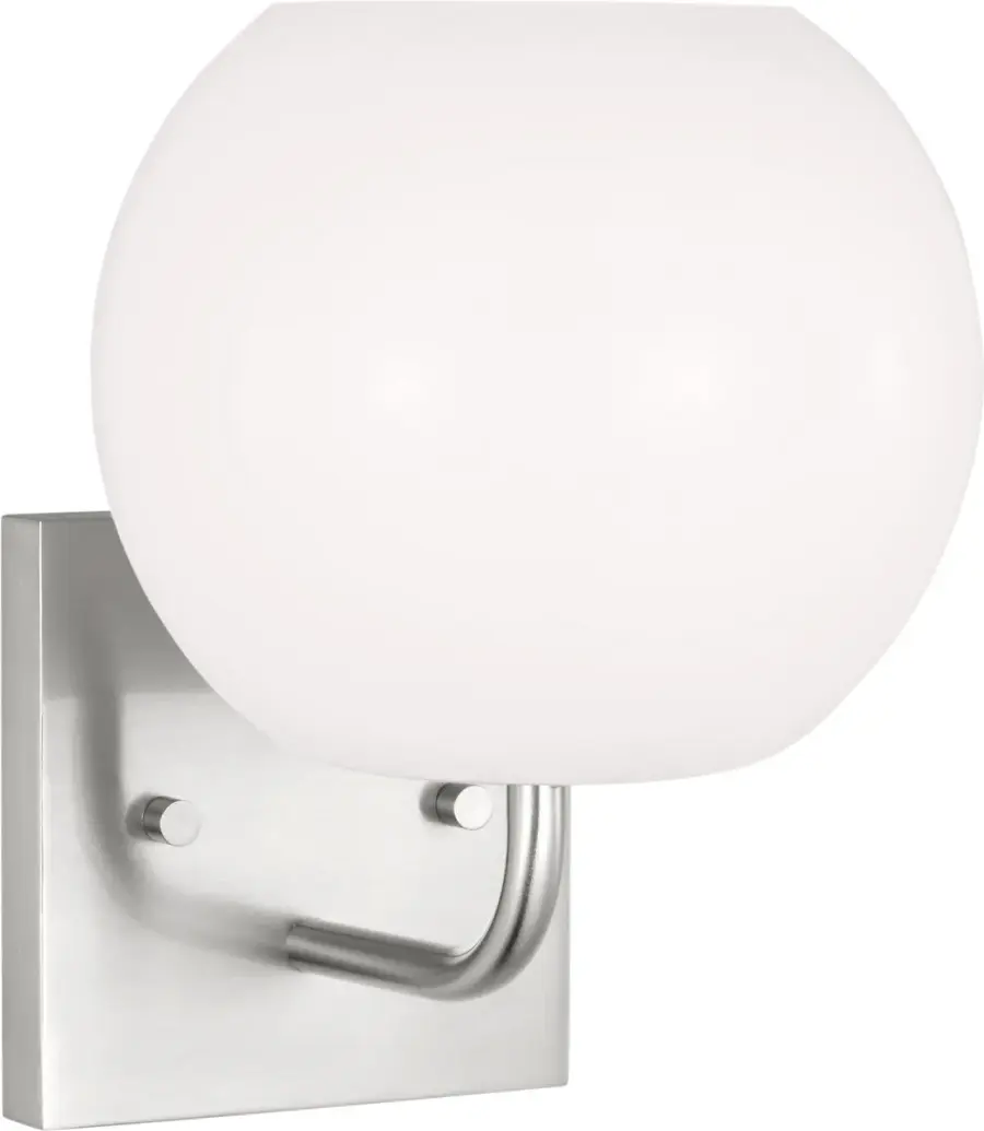 Rory Small Bath Sconce in Brushed Nickel - Image 2