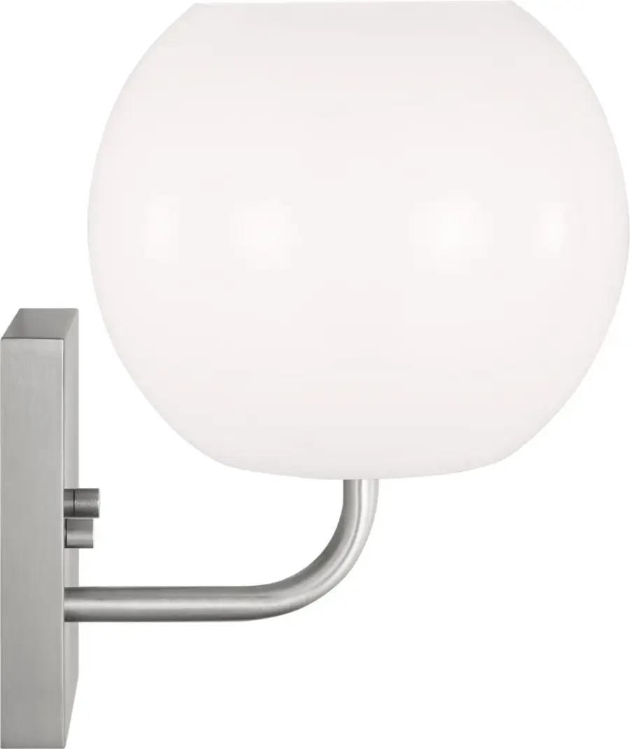 Rory Small Bath Sconce in Brushed Nickel - Image 4