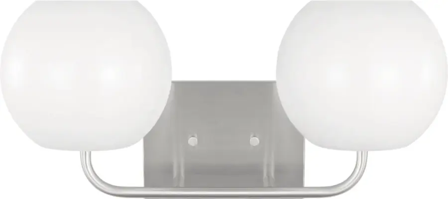 Rory Medium Bath Sconce in Brushed Nickel - Image 1