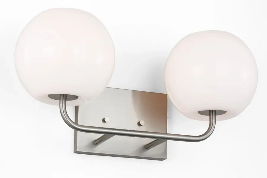 Rory Medium Bath Sconce in Brushed Nickel - Image 6