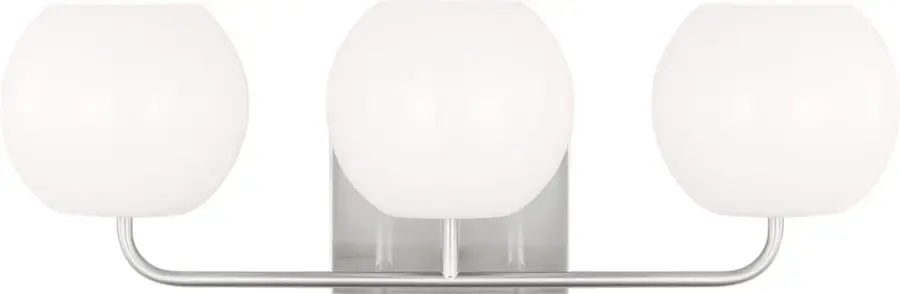 Rory Large Bath Sconce in Brushed Nickel - Image 2