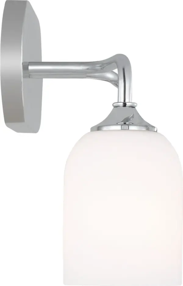 Parker One Light Wall Sconce in Brushed Steel - Image 3