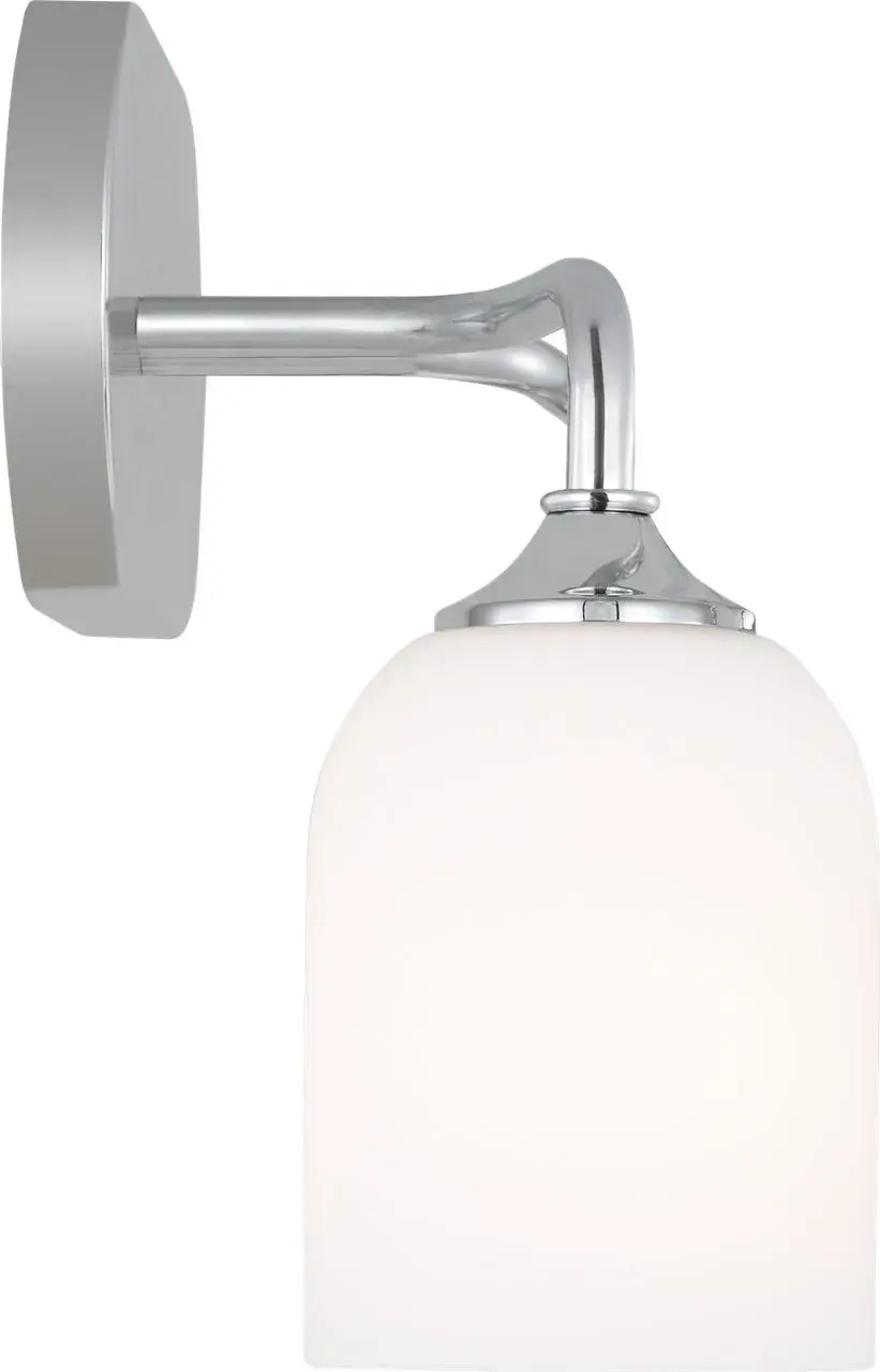 Parker One Light Wall Sconce in Brushed Steel - Image 3