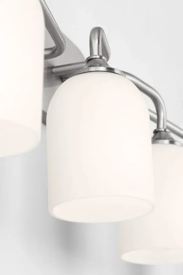 Emile Extra Large Vanity Light in Brushed Steel - Image 8