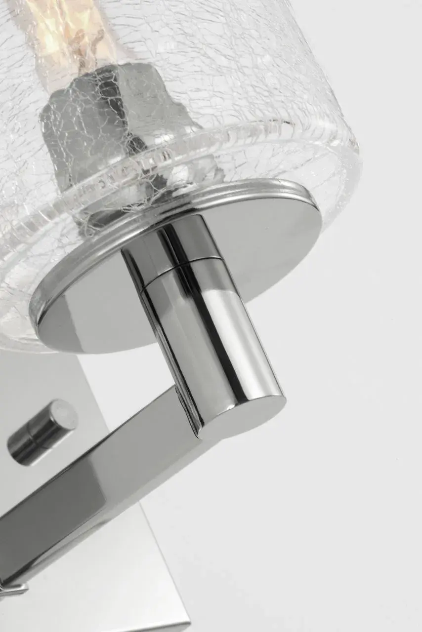 Parker One Light Wall Sconce in Brushed Steel - Image 11