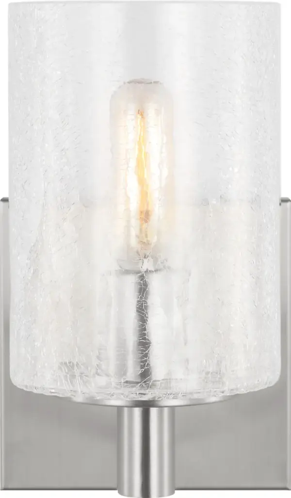Parker One Light Wall Sconce in Brushed Steel - Image 4