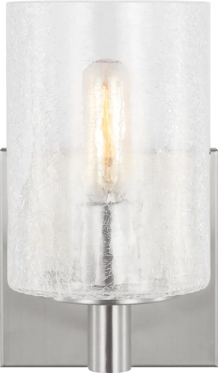 Parker One Light Wall Sconce in Brushed Steel - Image 4