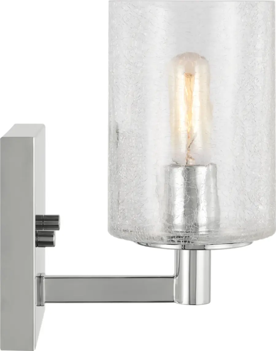 Parker One Light Wall Sconce in Brushed Steel - Image 7