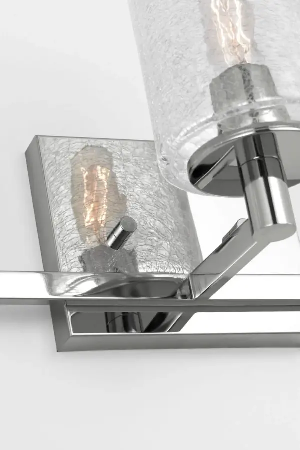 Parker Three Light Bath Vanity in Brushed Steel - Image 6